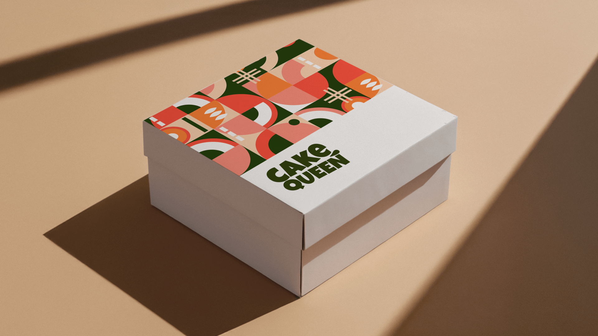 Cake Queen Logo Mockup